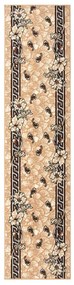 vidaXL Passadeira 80x400 cm polipropileno bege