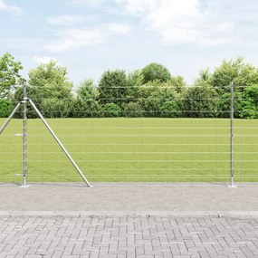 Cerca vidaXL de 1.2x25 m em Aço Galvanizado