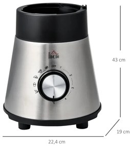 Liquidificador com 4 Programas e 5 Velocidades - 1000W