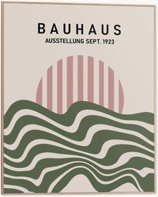 Impressão digital emoldurada Bauhaus