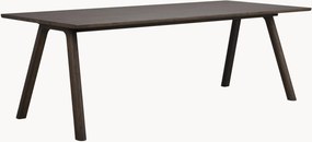Mesa de jantar em madeira de carvalho Clapperton