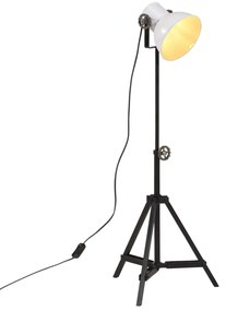 Candeeiro de pé 25 W 35x35x65/95 cm E27 branco