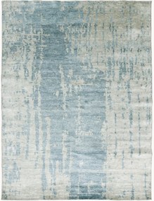 Tapete em viscose artesanal de pelo curto Esila