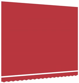Tecido de substituição de toldo para estrutura 4x3.5 m vermelho