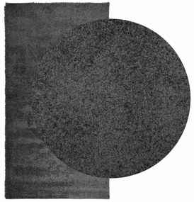 Tapete shaggy de pelo alto PAMPLONA 80x150 cm antracite