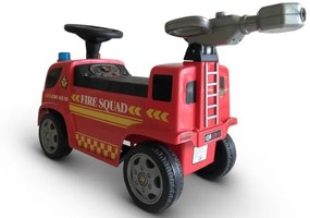 Andarilho bebés camião bombeiros vermelho