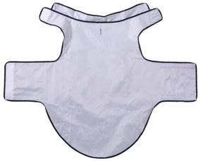 Capa de chuva para cães com tiras reflectoras azul-marinho 3XL