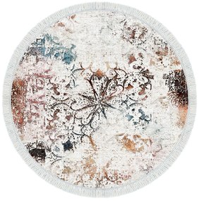 Tapete de Entrada Aln400609Rn17 – Multicolor – 100x100 cm | Tribo Home
