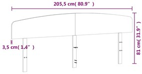 Cabeceira 200 cm madeira de pinho maciça branco
