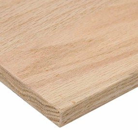 Tapetes de escada 12 pcs 100x25x2cm carvalho maciço não tratado