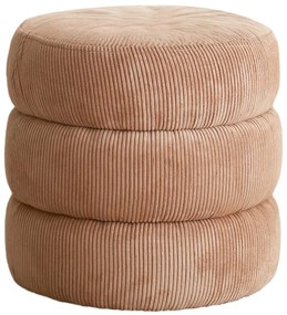 Pouffe Boum – Camel – 40 cm x 40 cm x 40 cm