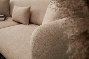 Sofá-Cama de Canto Simena – Bege Dourado – 77 x 77 x 70 cm