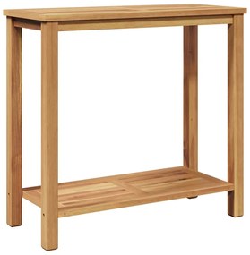 Aparador Castanho 85 x 35 x 75 cm Madeira de teca sólida