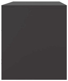 Móveis de TV 2 pcs 67x39x44 cm aço preto