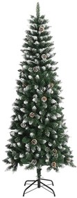 Árvore de Natal artificial com suporte 240 cm PVC verde