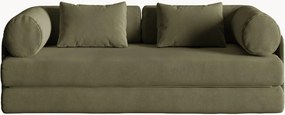 Sofá-cama em veludo Dreamy (2 lugares), L 206 cm