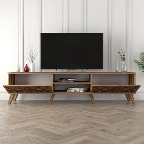 Móvel TV Class – Nogueira – 180 cm x 44 cm x 35 cm