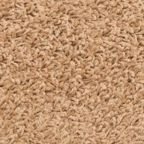 Tapetes de escadas 10 pcs 56x17x3 cm bege