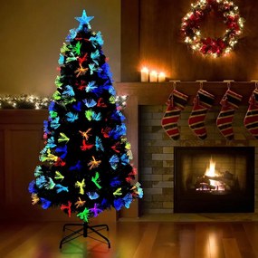 vidaXL Árvore de Natal Artificial Verde 150 cm PVC