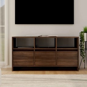 vidaXL Móvel de TV 102x37,5x52,5cm derivados madeira carvalho castanho