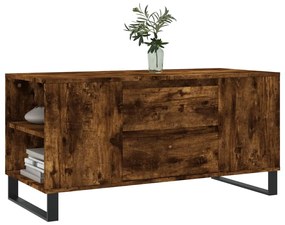 Mesa de centro derivados de madeira carvalho fumado