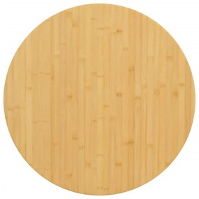 Tampo de mesa Ø60x1,5 cm bambu