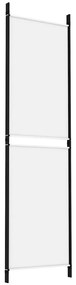 Biombo/divisória com 3 painéis 150x180 cm tecido branco