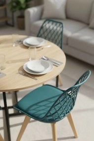 Pack 4 Cadeiras Mima - Verde-azulado