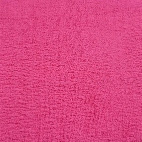 Toalhas de mãos 10 pcs 50x100 cm 360 gsm 100% algodão rosa