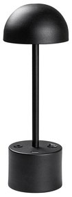 Candeeiro de Mesa Sept – Preto – Diâmetro 10 cm Altura 29 cm