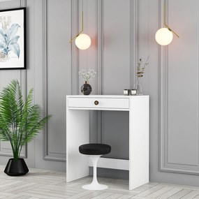 Mesa de Maquilhagem Lizbon – Branco – 70 cm x 40 cm x 84,7 cm