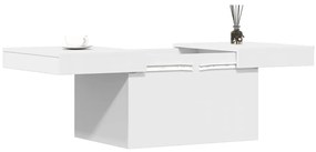 Mesa de centro 100x55x40 cm derivados de madeira branco