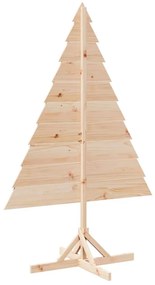 Árvore de Natal em madeira decorativa 180 cm madeira maciça