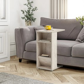 Mesa de Apoio Filinta – Travertino – 30x63x40 cm