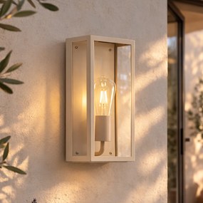 Candeeiro de Parede Exterior Clássico Bege IP44 - Rotterdam