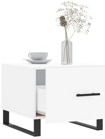 Mesa de centro 50x50x40 cm derivados de madeira branco