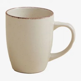 Pack De 2 Chávenas De Café 34 Cl Em Grés Ronilena Tapioca Bege - Castanho - Sklum