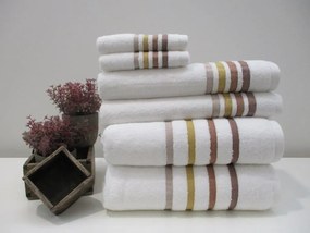 6 Toalhas de banho  jacquard - 500 gr/m2 -  100% algodão