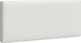 HOMCOM Cabeceira mural em linho, 140 x 60 cm, cabeceira suspensa acolchoada para quarto, creme | Aosom Portugal