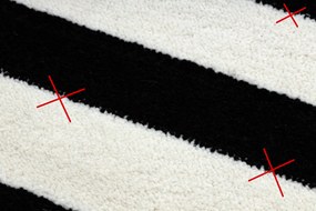 Tapete HAMPTON quadro preto - PRODUTO DE SEGUNDA GRAU