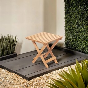 Mesa de Jardim My019 – Castanho – 40x40x40 cm | Tribo Home