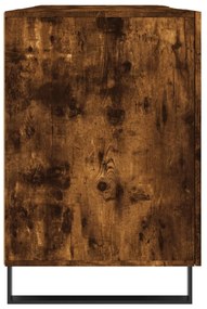 Secretária 140x50x75 cm derivados de madeira carvalho fumado