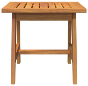 Mesa Lateral 45x45x40 cm Madeira Maciça Acácia