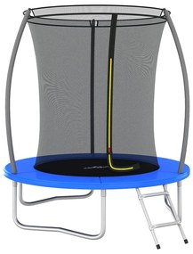 92944 vidaXL Conjunto de trampolim redondo 183x52 cm 80 kg