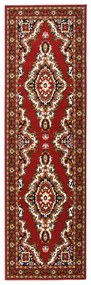 vidaXL Passadeira 80x300 cm polipropileno vermelho oriental