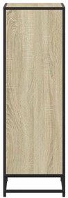 Estante 40x35x107,5 cm contraplacado cor carvalho sonoma