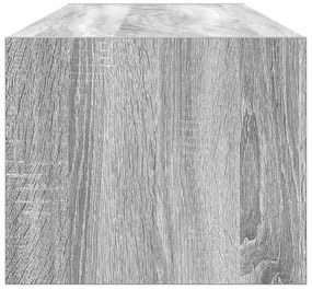 Móvel de TV 100x31x25,5 cm derivados de madeira cinzento sonoma