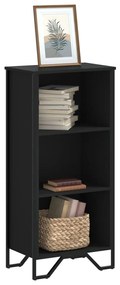vidaXL Estante 50x31x106 cm derivados de madeira preto