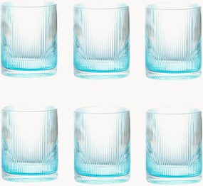 Copos Rigatino, conjunto de 6