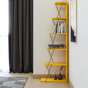 Estante Tlos – Amarelo – 50x150x22 cm | Tribo Home